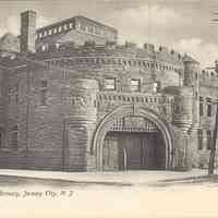 Postcard: Armory, Jersey City, NJ