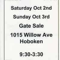          Gate Sale 011
   