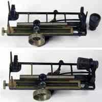          left side of instrument with eyepiece off & in position
   