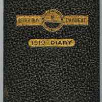 Diary, pocket: The 1919 Diary. Issued by the Cooper Hewitt Electric Co. General Offices & Works, Eighth & Grand Sts., Hoboken, N.J.