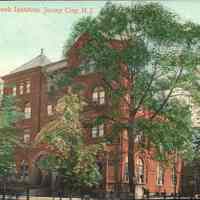 Postcard: Hasbrouck Institute, Jersey City, NJ