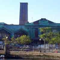          4: view south from Pier A park of north facade & new tower
   