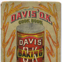          Davis' O.K. (Baking Powder) Cook Book, published by R.B. Davis Co., Hoboken, N.J. N.d., ca. 1907-1915. picture number 37
   