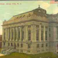 Postcard: Court House, Jersey City, NJ