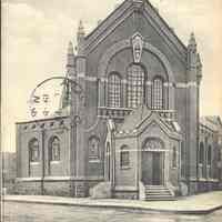 Postcard: Holy Cross Church, Jersey City, NJ