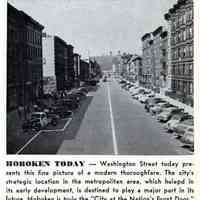 Reference image: Washington Street looking north probably from Ninth Street, Hoboken, no date, ca. 1955.