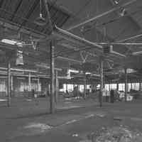 Digital image of B+W photo of former Maxwell House Coffee plant interior, Can Factory, 4th Floor, Hoboken, 2003.