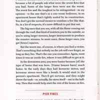         pg 18 The Worst Fires; Pier Fires
   