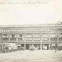 Postcard: Pennsylvania RR, Jersey City, NJ