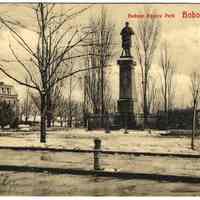 Postcard: Hudson Square Park, Hoboken, N.J., 1906.