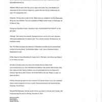          Memo, City of Hoboken: HURRICANE SANDY CHRONOLOGY & SEQUENCE OF EVENTS; Dec. 3, 2012. picture number 65
   