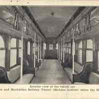 Postcard: Railroad, Hoboken, NJ