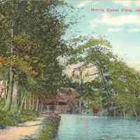 Postcard: Morris Canal, Jersey City, NJ