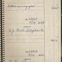 Checkbook registers, 3, of First Church of Christ, Scientist, 829 Bloomfield St., 1963 to 1967.