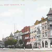 Postcard: Palisade Ave., West Hoboken, NJ