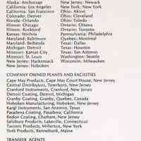          detail page [2] text: Officers, Directors, Office, Plants & Facilities
   