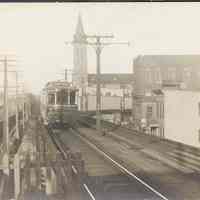 Postcard: Trolley, Jersey City, NJ
