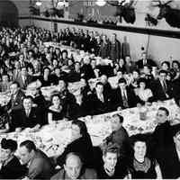 B+W group photo of 12th Annual Dinner-Dance, Hoboken Liquor Dealers Assn., Elks Club, Hoboken, N.J., Apr. 18, 1948.