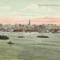 Postcard: Views, Hoboken, NJ