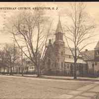 Postcard: Arlington, NJ, First Presbyterian Church, Arlington, NJ