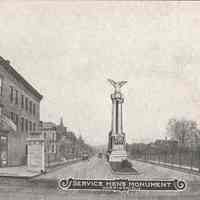 Postcard: Harrison, NJ, Service Men