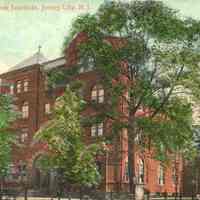 Postcard: Hasbrouck Institute, Jersey City, NJ