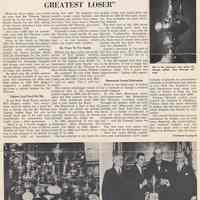         pg 3: Sir Thomas Lipton & America's Cup yacht races; photos
   