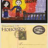 Postcard: Hoboken, the Home of Frank Sinatra. By Amanda Dale. Published by HHM, 2008.