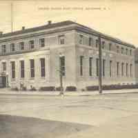 Postcard: United States Post Office, Bayonne, NJ