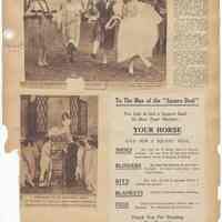 Scrapbook album of Hoboken Girl Scouts, 45 un-numbered leaves with materials from the late 1910