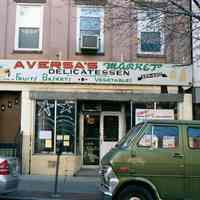 Color photo of wall sign for Aversa