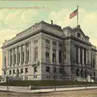 Postcard: Court House, Jersey City, NJ