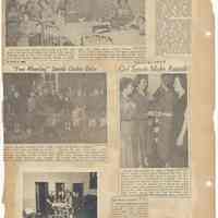          leaf 27 back: newsclipping 1952, 1953; photo 1952 or 1953
   