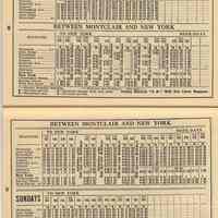          pp 28-29, rotated: Between NY & Montclair; Between Montclair & NY
   
