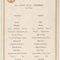          Menu 1: Breakfast
   