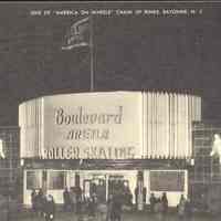 Postcard: Boulevard Arena, Bayonne, NJ