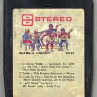 Eight-Track Cartridge, Frank Sinatra : "Sinatra & Company ." Diamond Sound. 50152. Stereo.