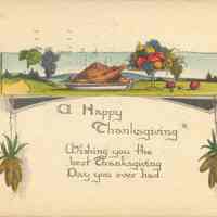 Postcard: Holiday Greetings, Hoboken, NJ