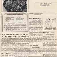          pg 8: recipe; end artilces Miss Ceylon; America's Cup
   