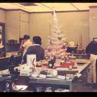 Color slide of women in a room.