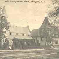 Postcard: Arlington, NJ, First Presbyterian Church, Arlington, NJ