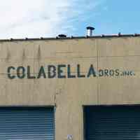 Color photo of the sign of the Colabella Bros. Inc., 1516-1518 Jefferson St., Hoboken, Jan.3 & 4, 2002.