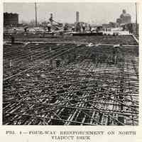          detail pg 522: Fig. 4 Four-way Reinforcement on North Viaduct Deck
   