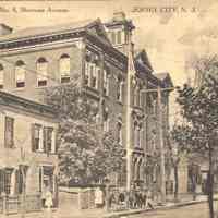 Postcard: Public School 8, Jersey City, NJ