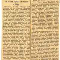 Digital images of Digital image of newsclipping: [Hoboken] Academy Fete for 75th Year on Tomorrow. Hudson Dispatch, Nov. 14, 1935.