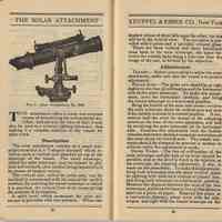          pp 19-20 The Solar Attachment
   