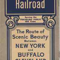 Timetable: Lackawanna Railroad. The Route...Between New York...Chicago. Oct. 10, 1939.