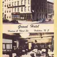 Color Postcard: Grand Hotel, Hoboken, NJ