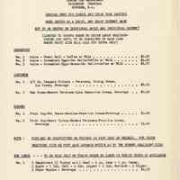 Menu, Special, for School & Other Tour Parties, Erie-Lackawanna R.R., Dining Car Dept., Hoboken, Oct. 15, 1964.