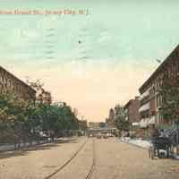 Postcard: Grove St., Jersey City, NJ